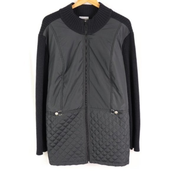 Catherines Jackets & Blazers - CATHERINES BLACK JACKET / SWEATER